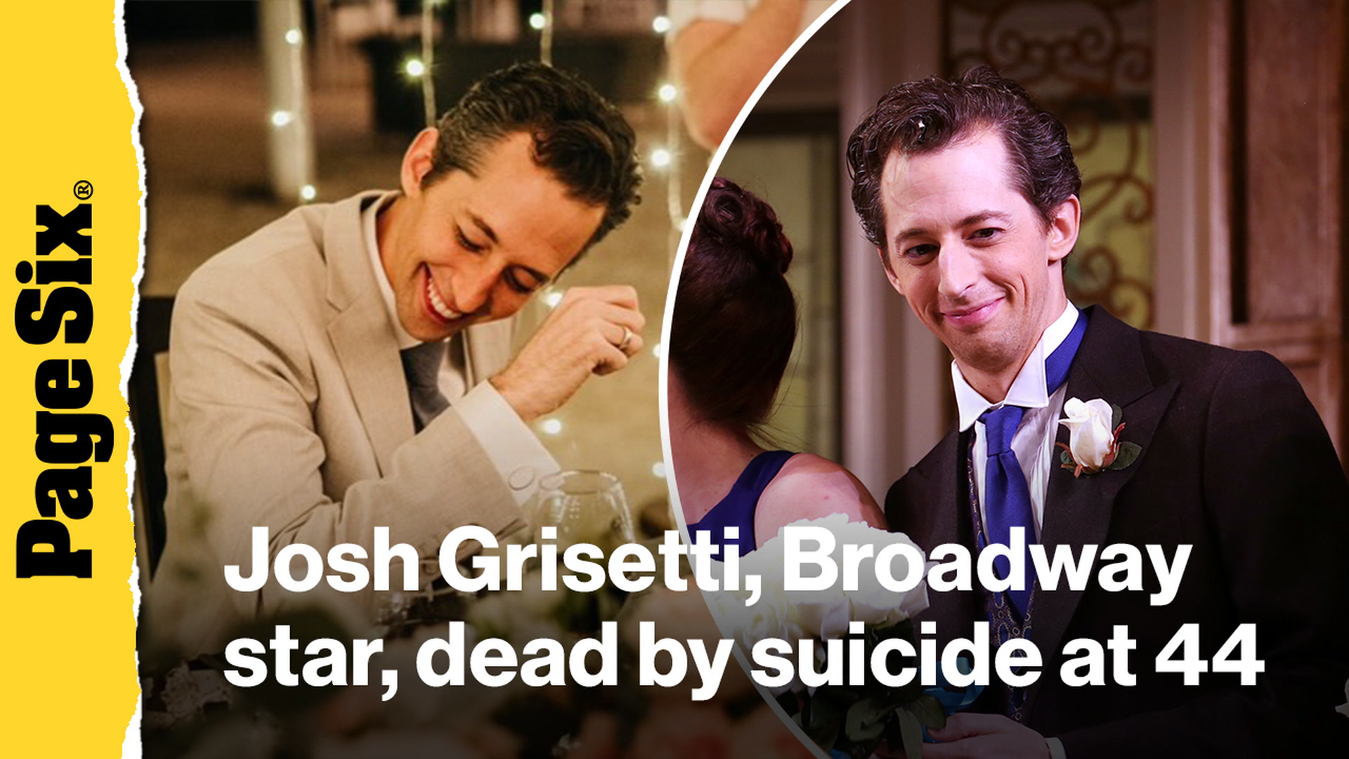 Video thumbnail for Josh Grisetti, 'Marvelous Mrs. Maisel' actor and Broadway star, dead by suicide at 44