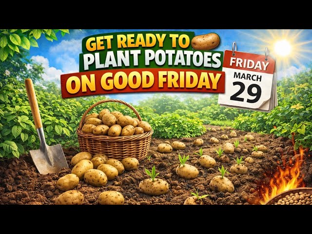 Video thumbnail for Get Ready to Plant Potatoes on Good Friday  Don’t Miss This Perfect Timing!