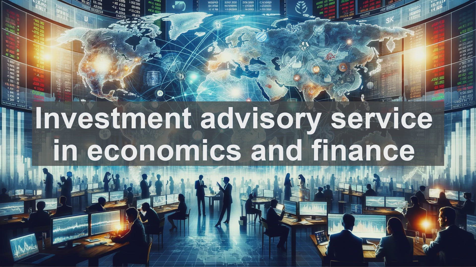 'Video thumbnail for Investment advisory service in economics and finance'