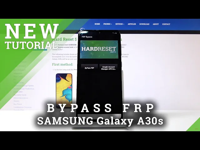 Video thumbnail for SAMSUNG Galaxy A30s Bypass Google Verification / Skip Google Protection