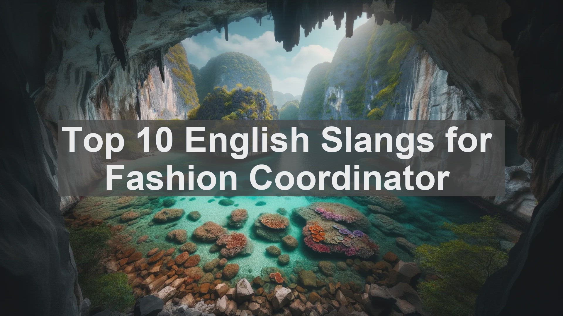 'Video thumbnail for Top 10 English Slangs for Fashion Coordinator'