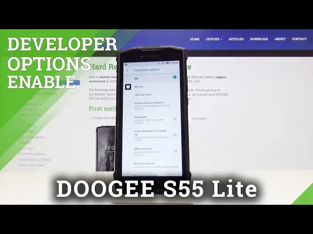 Video thumbnail for How to Get Access into Advanced Developer Features in DOOGEE S55 Lite