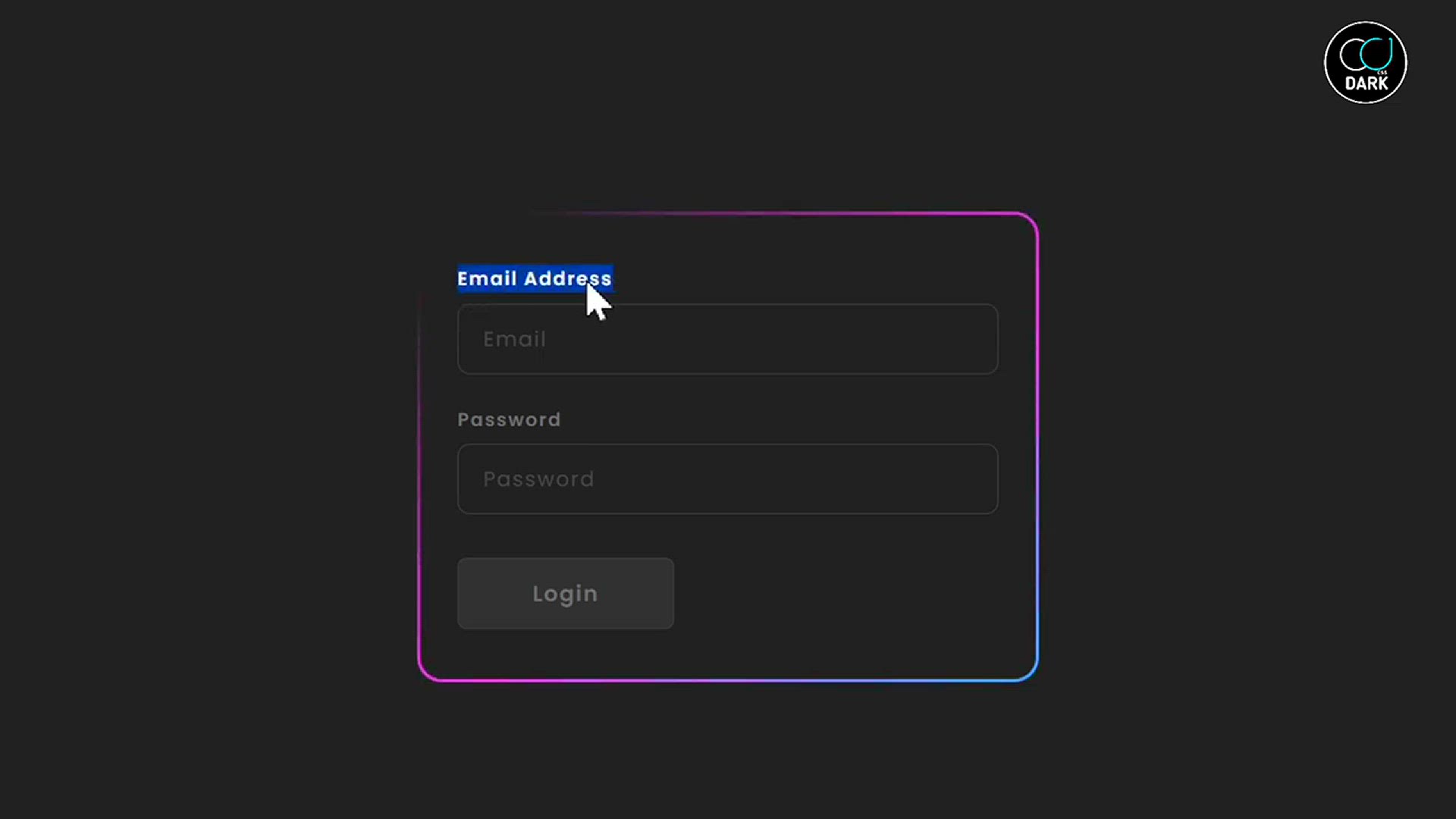 'Video thumbnail for Create Animated Login Form _ Html CSS Only'