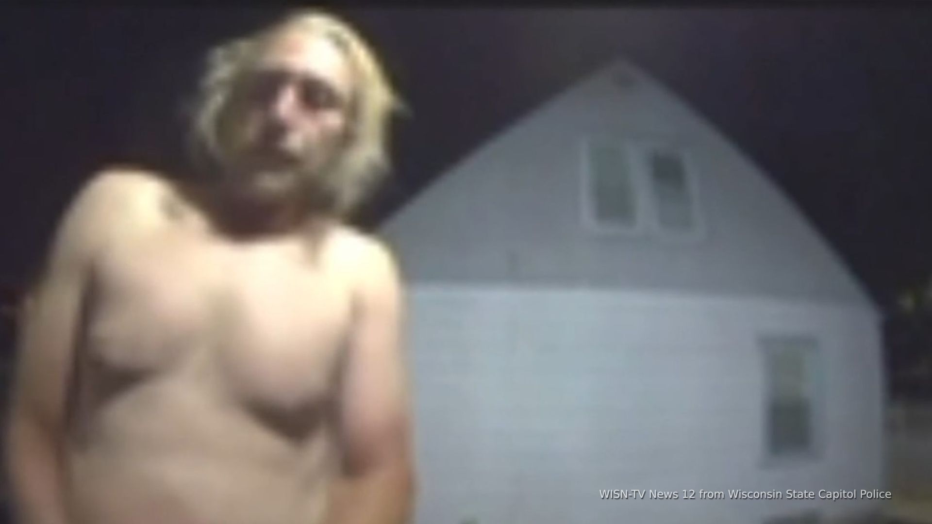'Video thumbnail for Shirtless man tries to enter Wisconsin lawmaker’s home: Police'