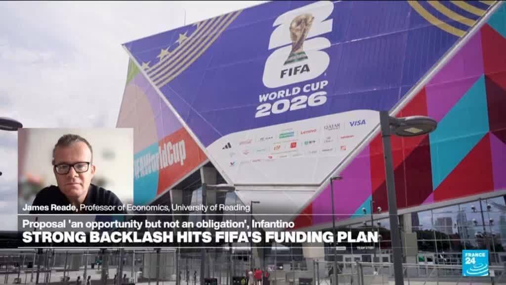Video thumbnail for FIFA's $20bn World Cup gambit: Private equity, profiteering 'against real essence of football'