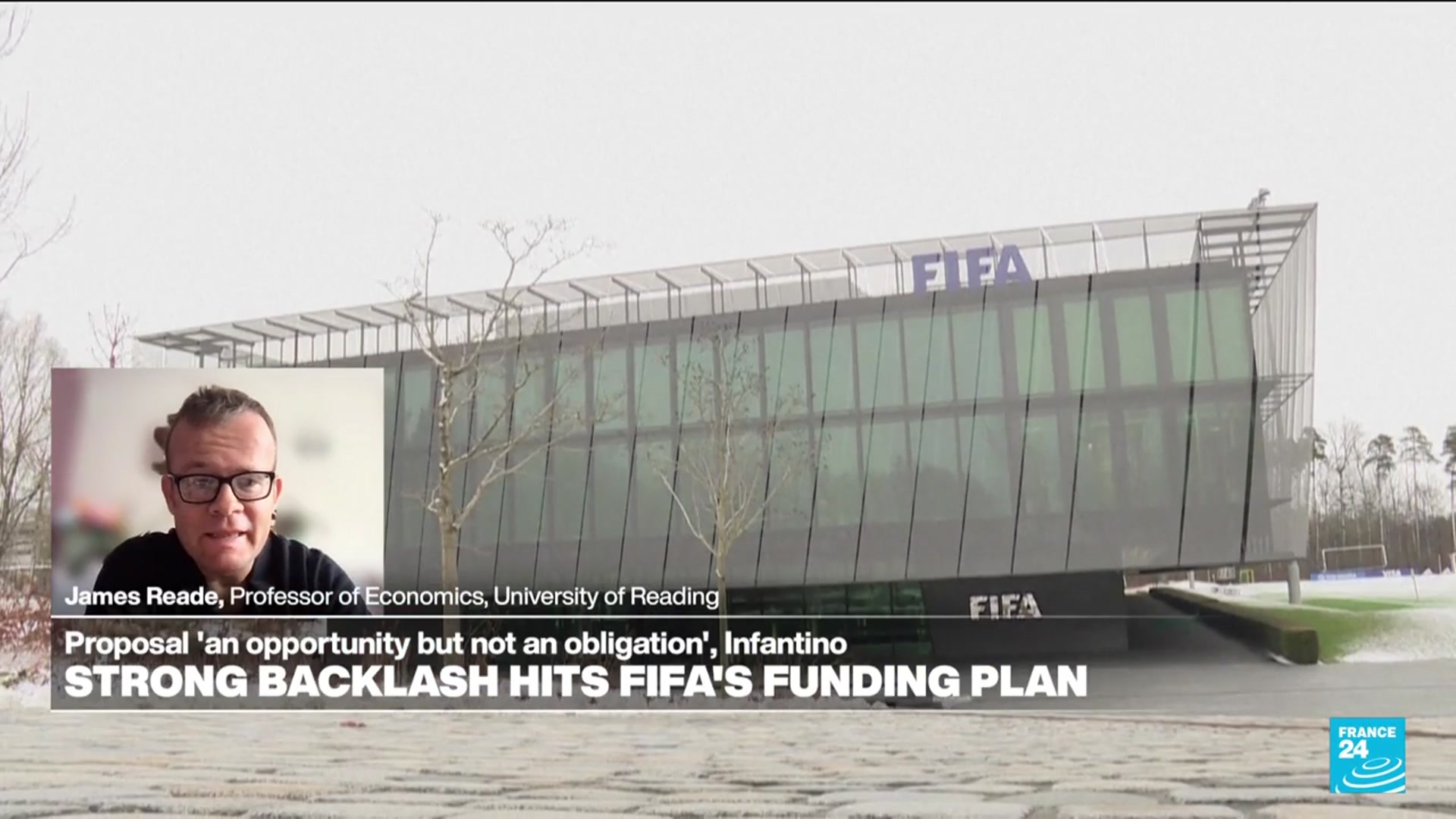 Video thumbnail for FIFA's $20bn World Cup gambit: Private equity, profiteering 'against real essence of football'