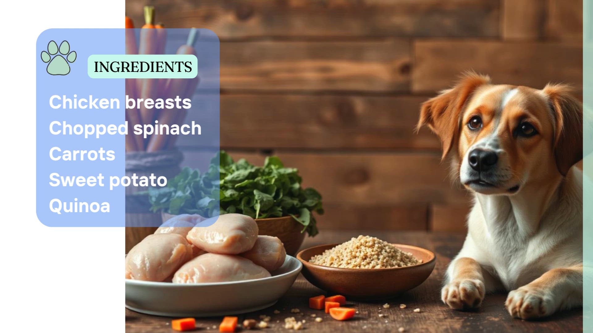 Video thumbnail for Crockpot Chicken for Dogs