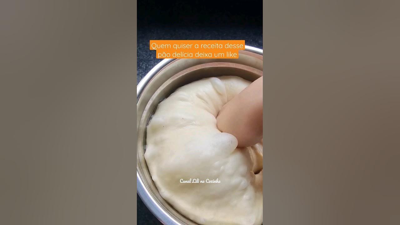 Video thumbnail for pão caseiro é muito mais gostoso, não acha? eu estou apaixonada nessa #receita em breve no canal