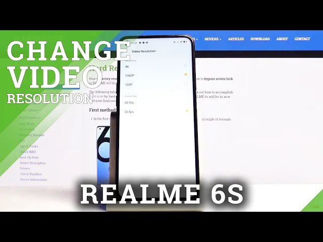 Video thumbnail for How to Set Up Video Resolution in REALME 6s – Change Video Resolution