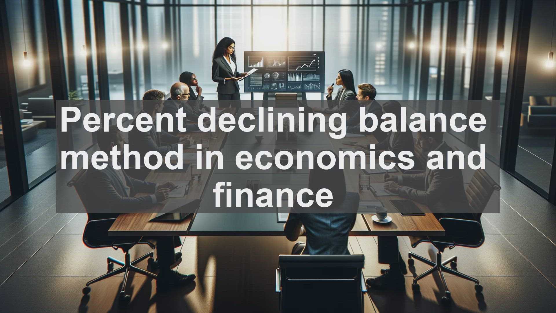 'Video thumbnail for Percent declining balance method in economics and finance'