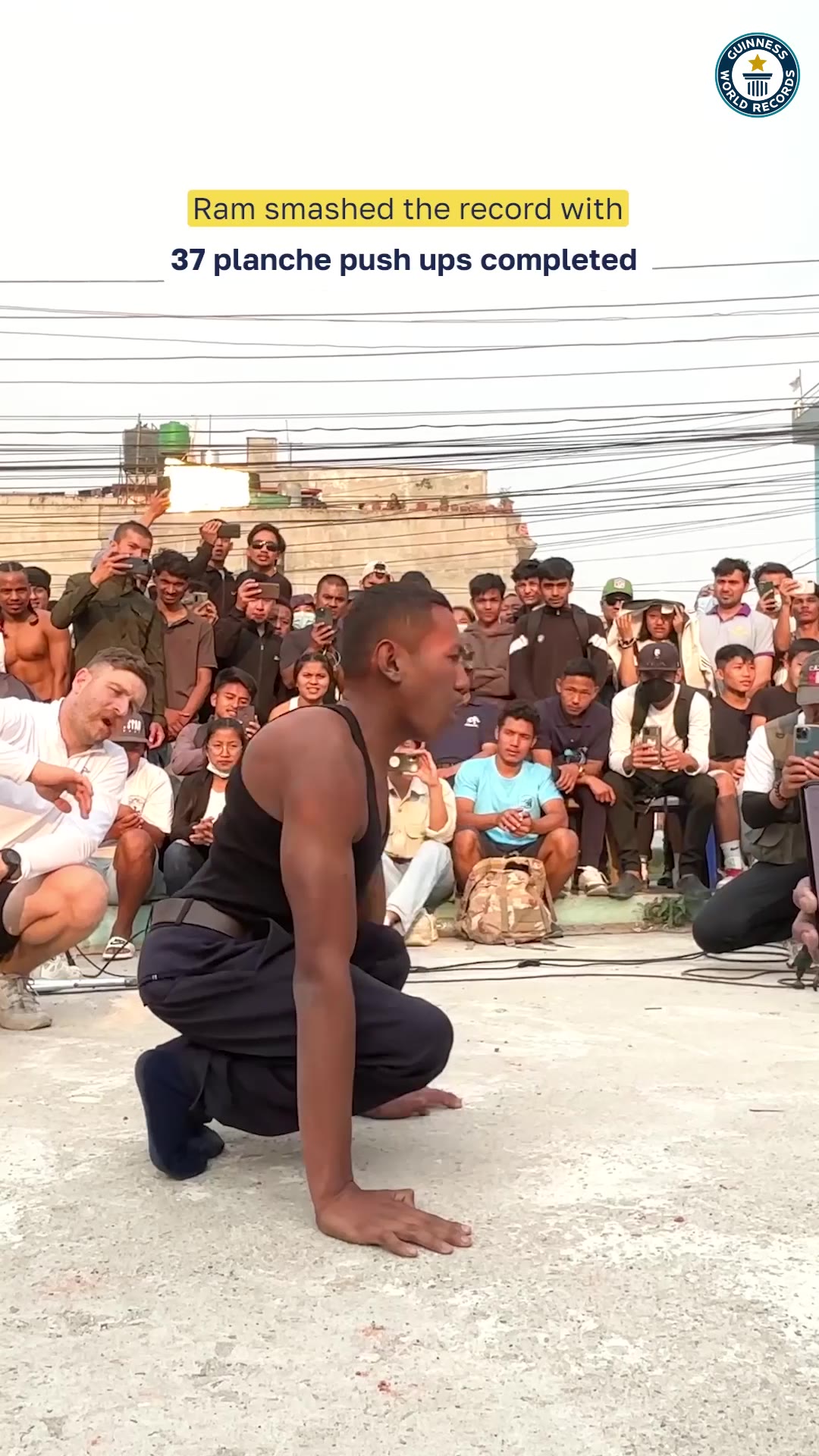 Video thumbnail for Most planche push ups in one minute  37 by Ram Narayan Chaudhary