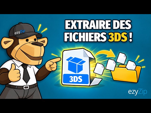Video thumbnail for Comment extraire des fichiers Nintendo 3DS en ligne gratuitement | Sans installer de logiciel