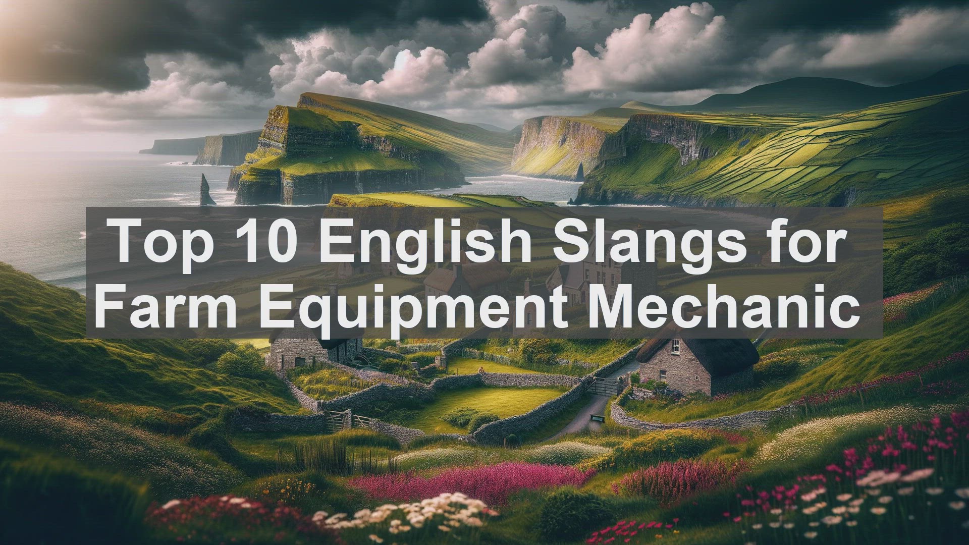 'Video thumbnail for Top 10 English Slangs for Farm Equipment Mechanic'