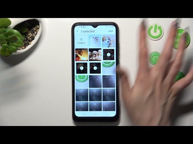 Video thumbnail for How to Select Photo and Add it to SMS in Samsung Galaxy A03 - Add Pictures to Your Text Message