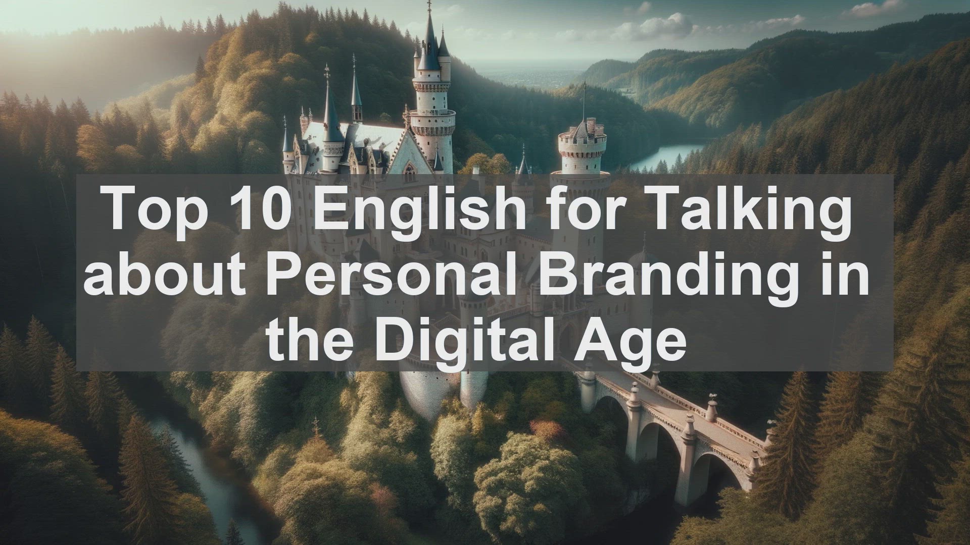 'Video thumbnail for Top 10 English for Talking about Personal Branding in the Digital Age'