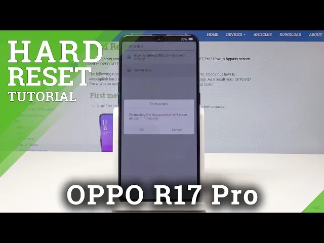 Video thumbnail for How to Factory Reset OPPO R17 Pro - Recovery Mode & Hard Reset