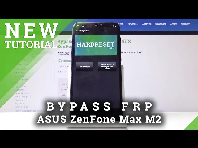 Video thumbnail for How to Remove FRP in ASUS ZenFone Max M2 – Unlock Factory Reset Protection