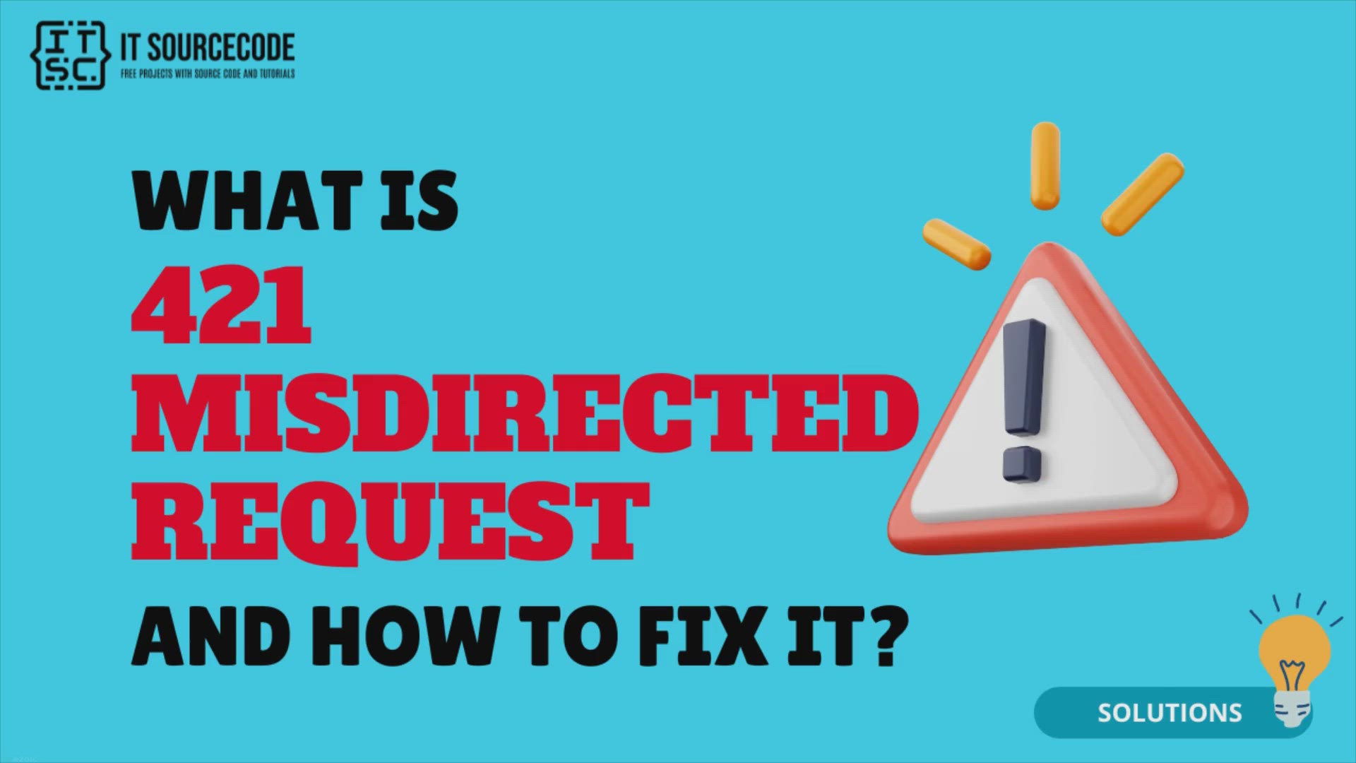 'Video thumbnail for 421 Misdirected Request: Meaning, Causes, and Solutions'