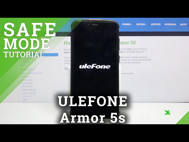 Video thumbnail for How to Enter Safe Mode in ULEFONE Armor 5s – Find Safe Mode Options