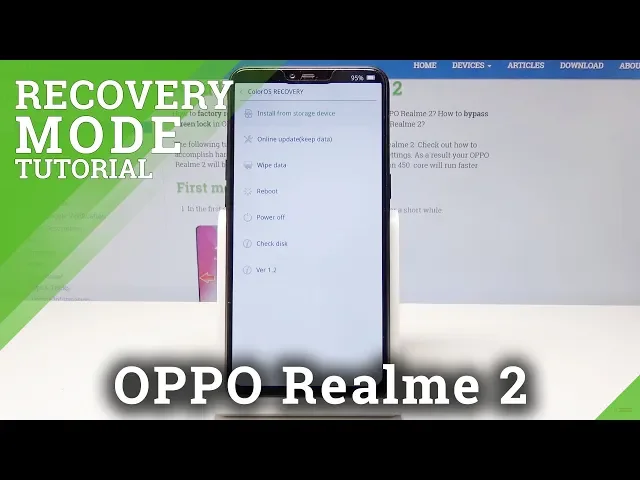 Video thumbnail for RECOVERY MODE OPPO Realme 2