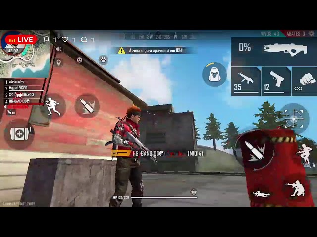 Video thumbnail for FREE  FIRE  AO  VIVO-🔥JOGANDO🔥 CS RAQUEADA 🔥AO VIVO🙅‍♂️