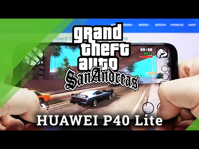 Video thumbnail for GTA San Andreas Gameplay on HUAWEI P40 Lite