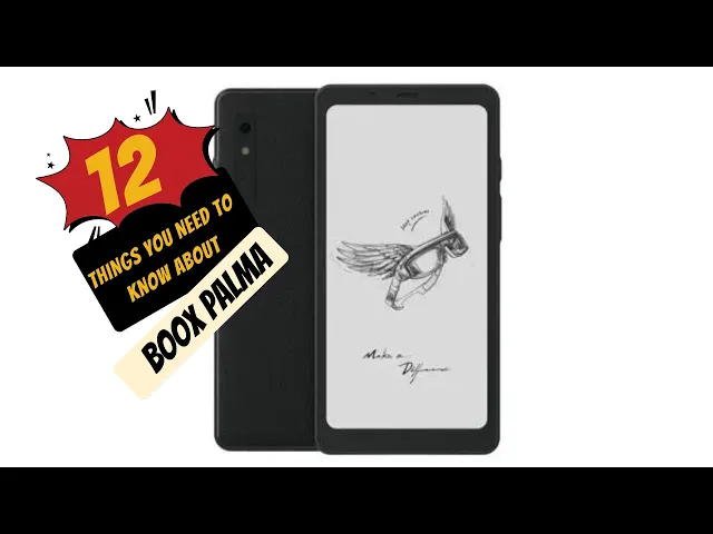 'Video thumbnail for 12 Things You Need To Know About Boox Palma'