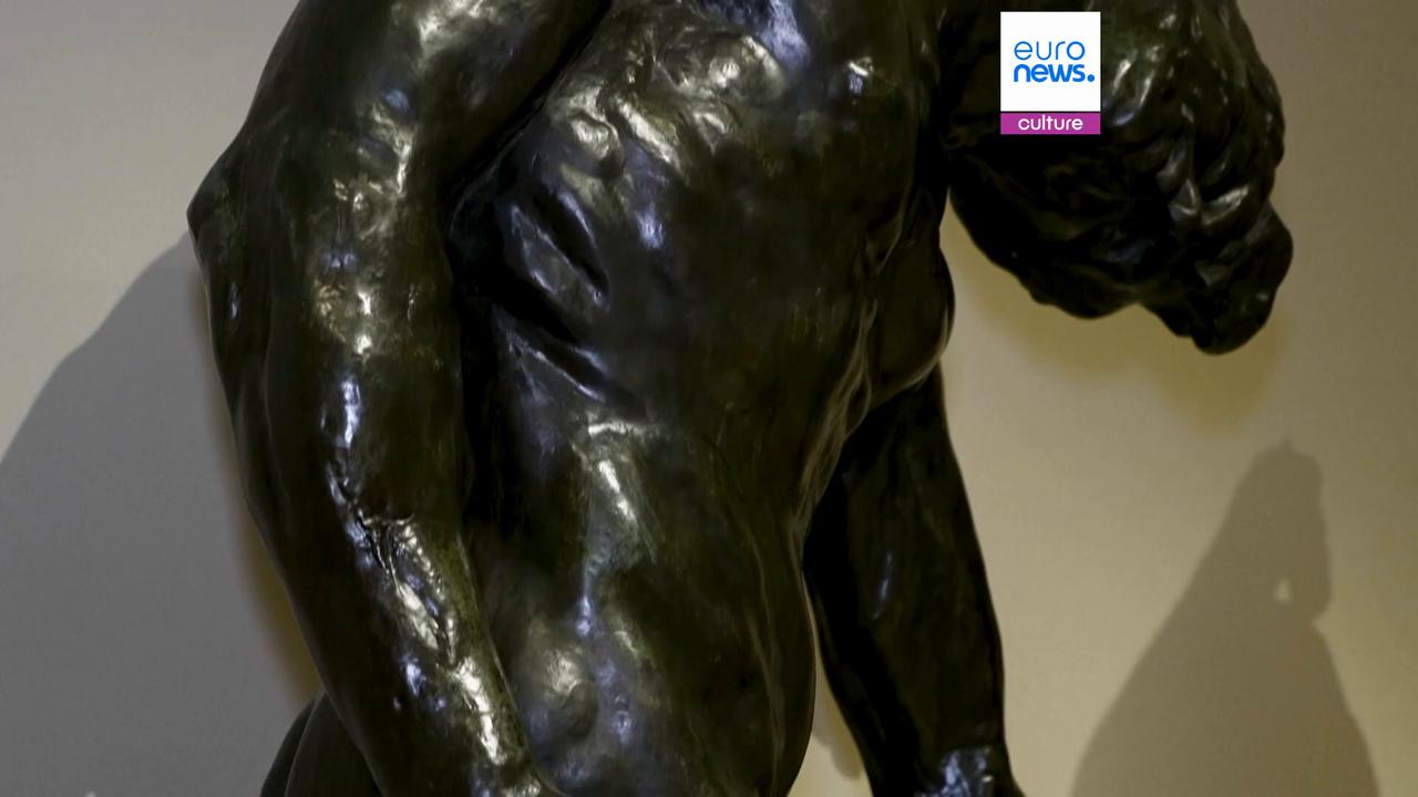 Video thumbnail for Sculpting the past: Michelangelo and Rodin mixed and matched in Paris Louvre exhibition