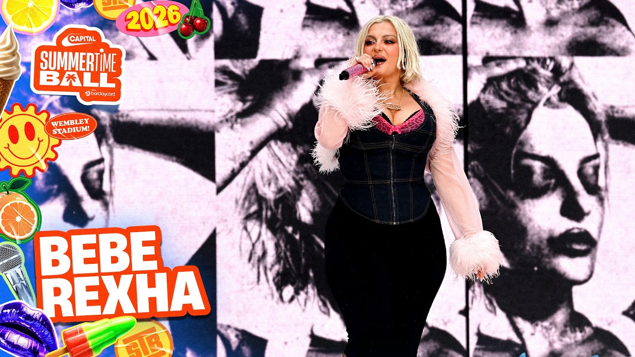 Video thumbnail for Bebe Rexha - Me, Myself & I (Live at Capital's Summertime Ball 2026)