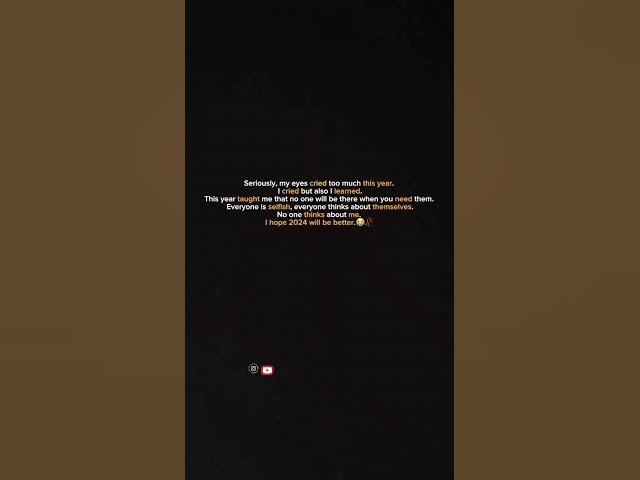 Video thumbnail for seriously, i cried so much this year #whatsappstatus #trending #youtubeshorts #youtuber #video