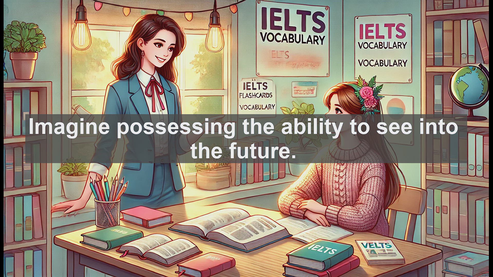 'Video thumbnail for 5000 Must Know IELTS 8.0 Vocabulary - Boost Your IELTS Score: Understanding 'Foreknowledge''