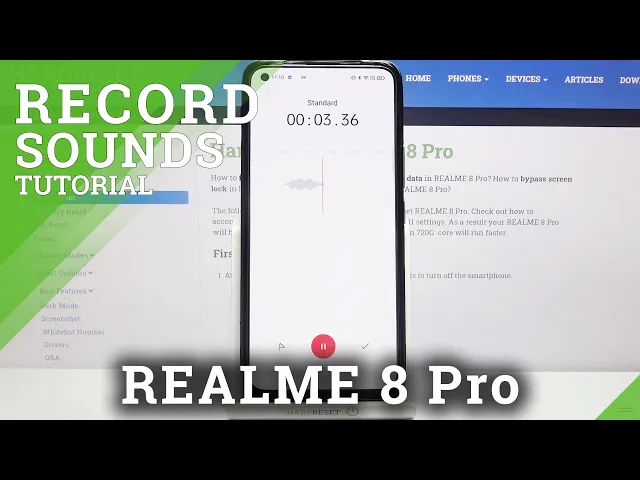 Video thumbnail for How to Record Sounds in REALME 8 Pro – Find Sounds Recorder