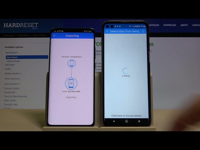 Video thumbnail for How to Copy All Data from Old Android Phone to MOTOROLA MOTO G 5G PLUS – Transfer Data by CLONEit