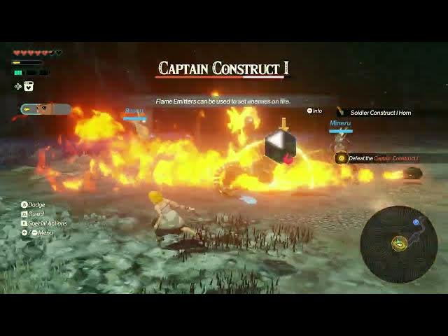 Video thumbnail for Hyrule Warriors: Age of Imprisonment - Where Ancient Wisdom Sleeps: Defeat Captain Construct I