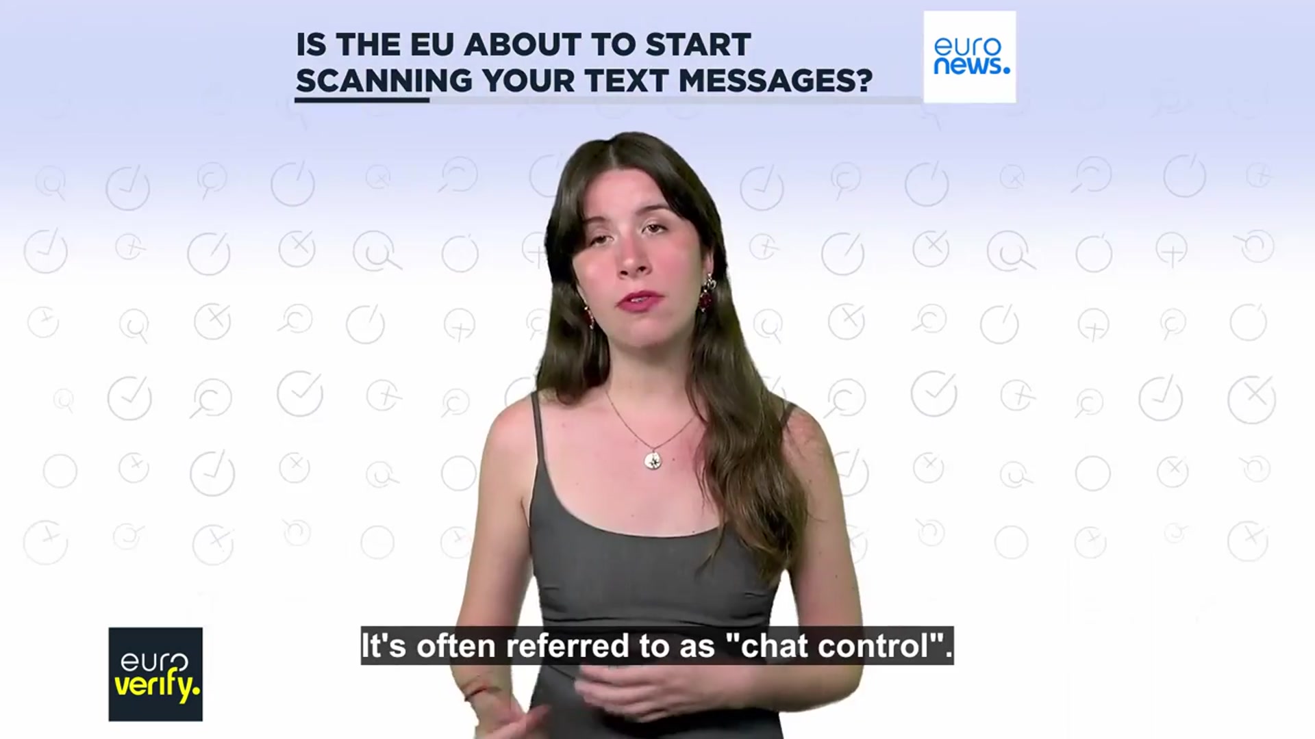 'Video thumbnail for Fact check: Is the EU about to start scanning your text messages?'