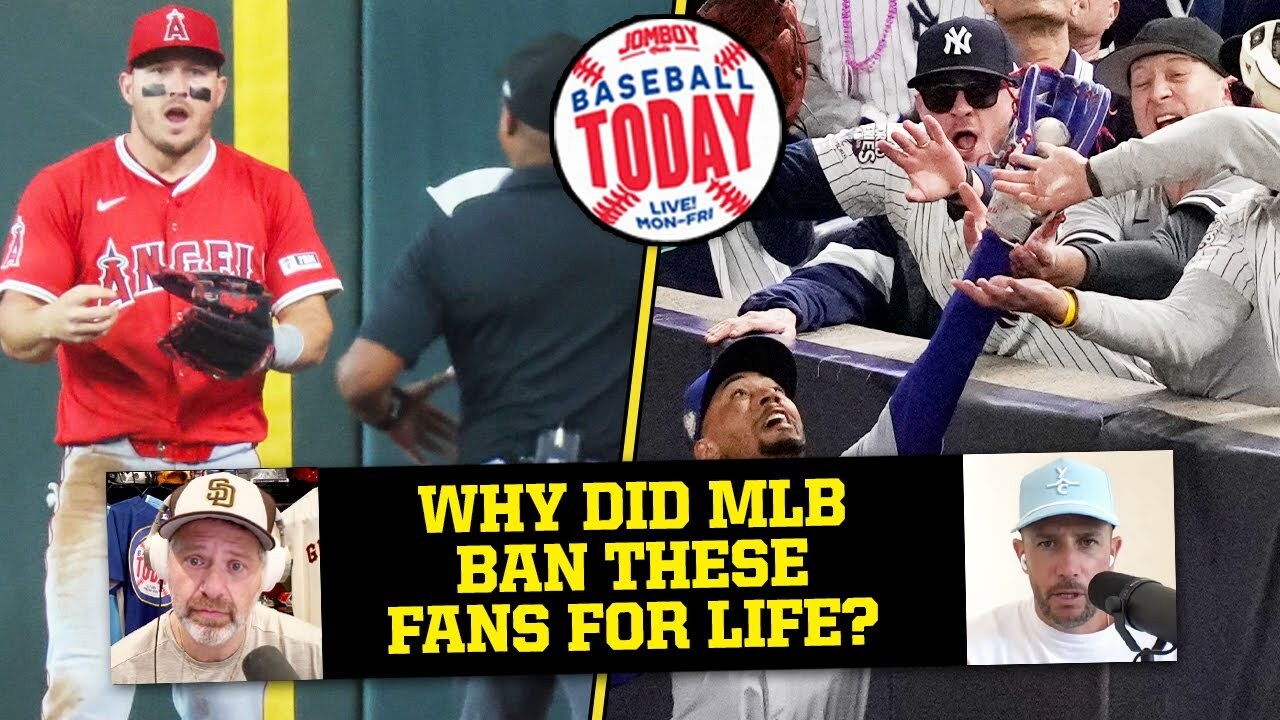 Video thumbnail for Why didn't MLB ban these fans like they did the Mookie Betts guys? | Baseball Today