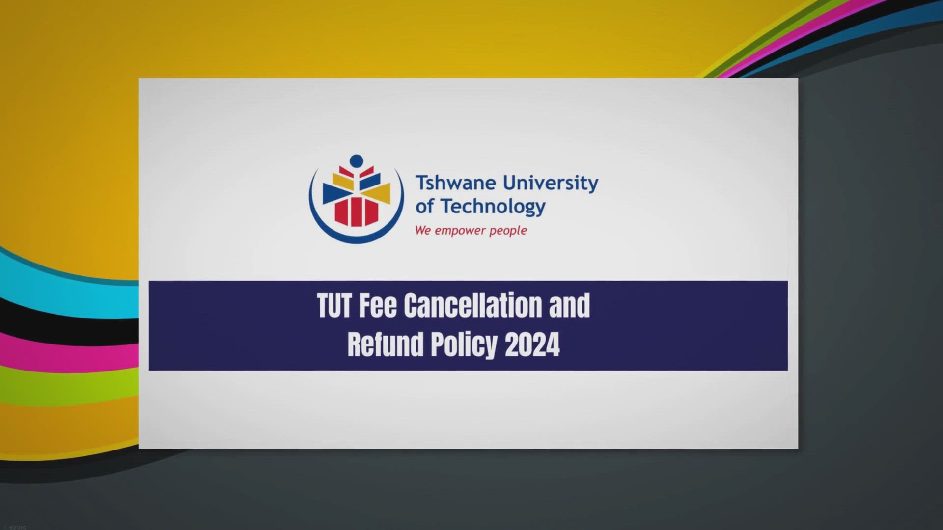 Video thumbnail for TUT Fee Cancellation and Refund Policy 2024