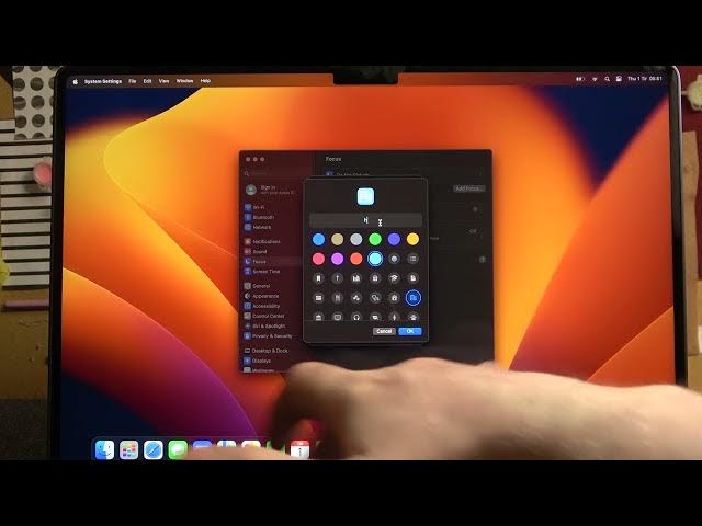 Video thumbnail for How To Manage DND Focus Modes On Macbook Air M2 2023