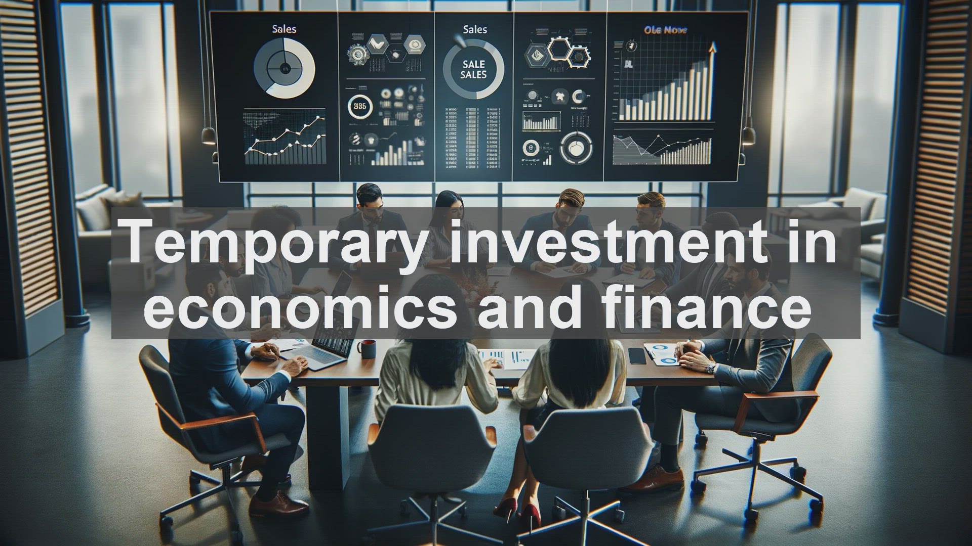 'Video thumbnail for Temporary investment in economics and finance'