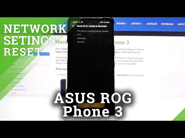Video thumbnail for How to Reset Network Settings in ASUS ROG Phone 3 – Remove Connection Problems