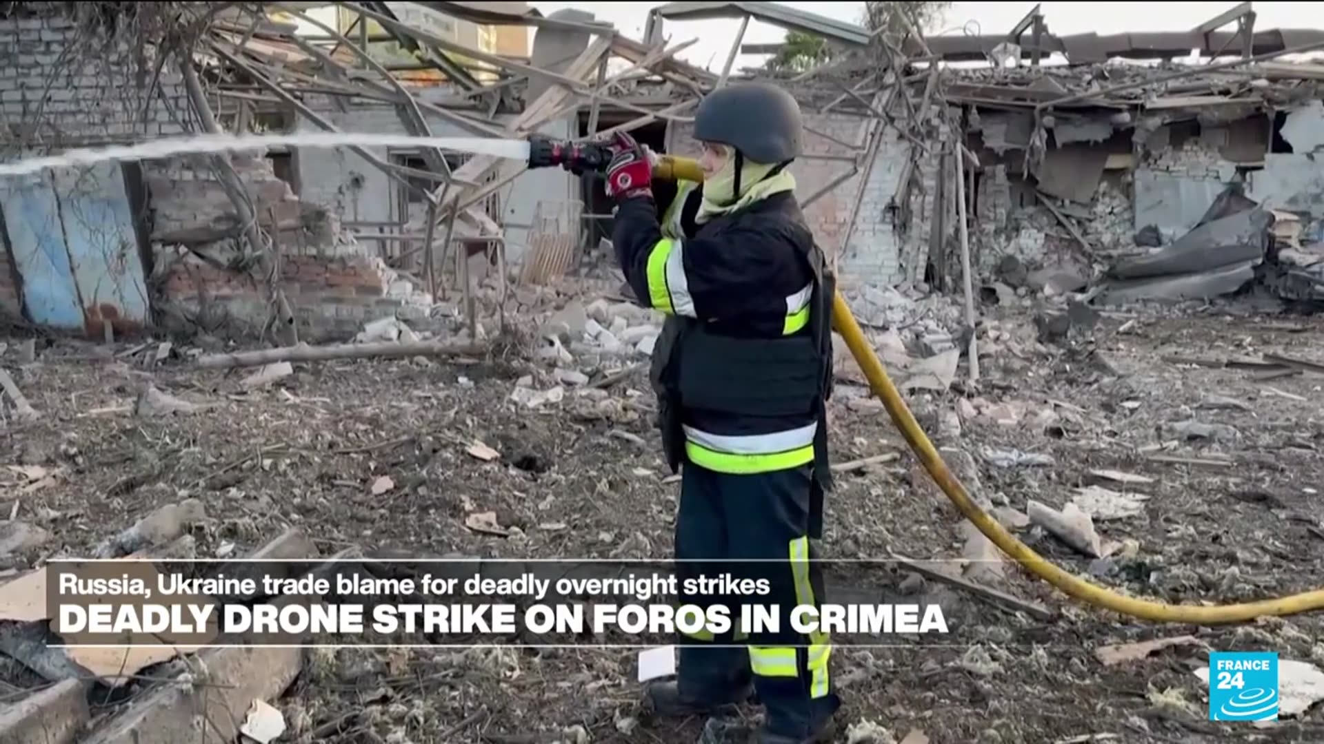 'Video thumbnail for Any talk of territorial concessions to Putin is a red herring, analyst says'