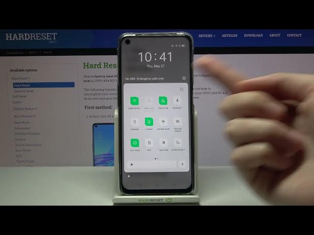 Video thumbnail for How to Turn On or Off Camera Location Tags in Oppo A54 5G?
