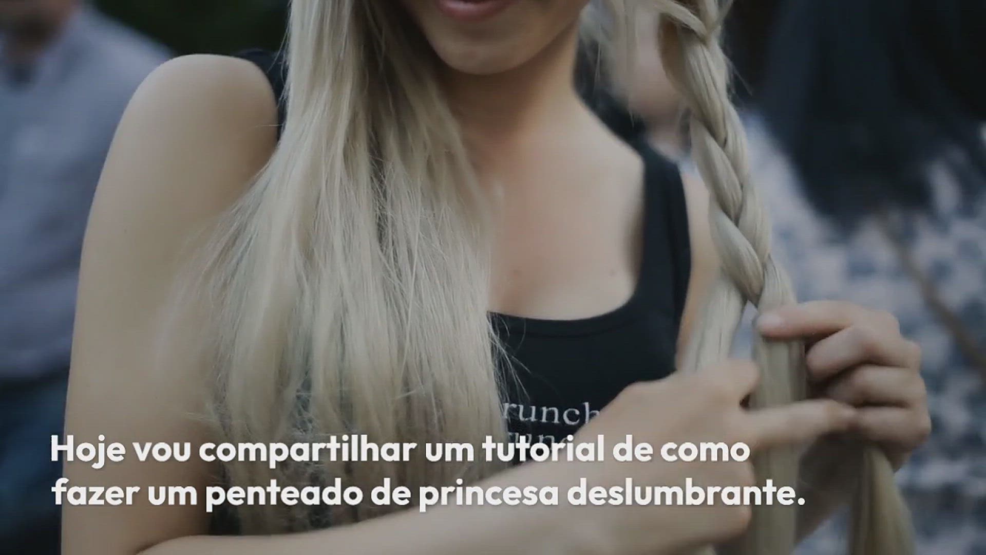 Video thumbnail for como fazer um penteado princesa