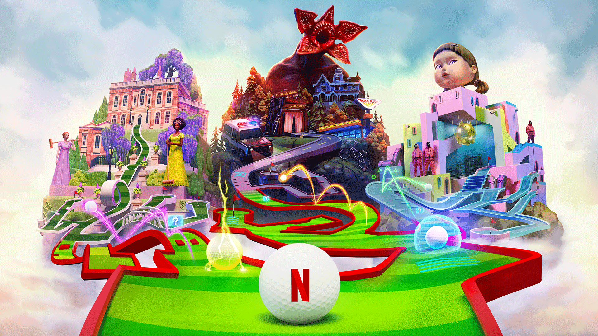 Video thumbnail for Netflix Minigolf - Official Reveal Trailer