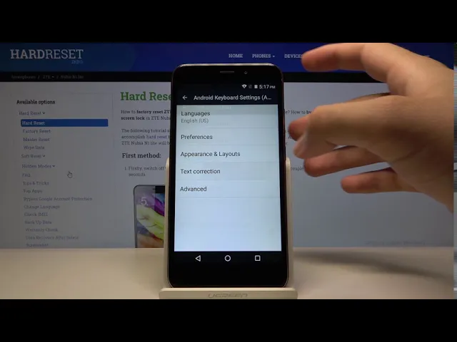 Video thumbnail for How to Locate Text Correction Options in ZTE NUBIA N1 LITE – Find Spell Check