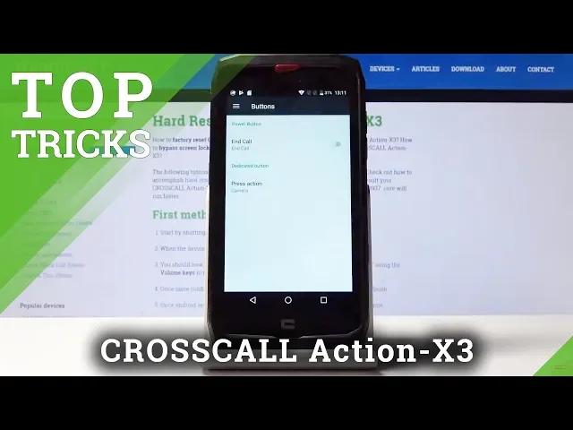 Video thumbnail for The Best Tips for CROSSCALL Action-X3 - Top Tips & Tricks