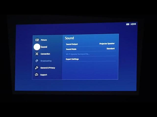 Video thumbnail for How To Enable or Disable Auto Volume on SAMSUNG The Freestyle Projector - Normalize Volume