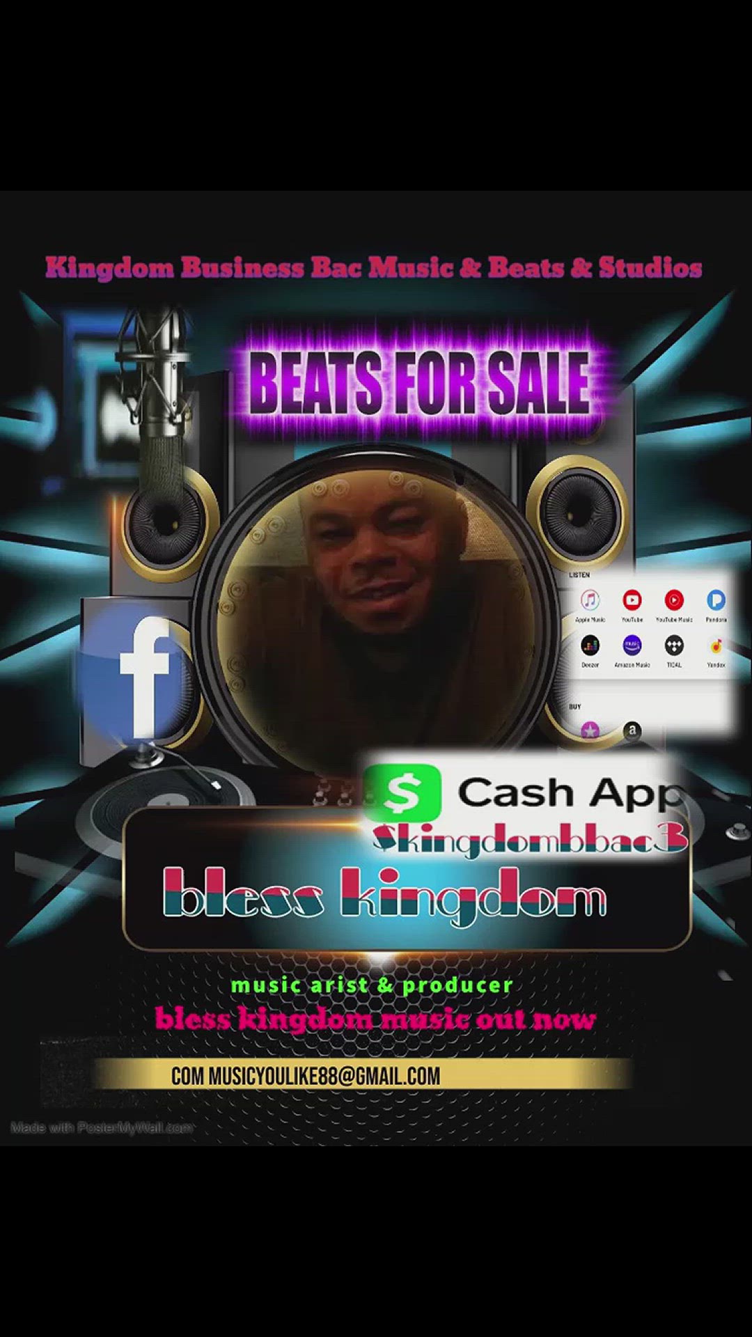 Video thumbnail for kingdom business bac music & beats site