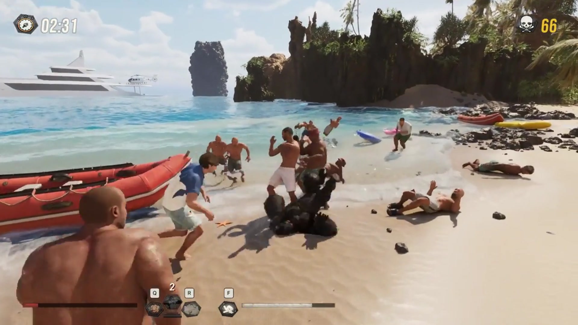 'Video thumbnail for Gorilla Vs 100 Men - Official Gameplay Launch Trailer'