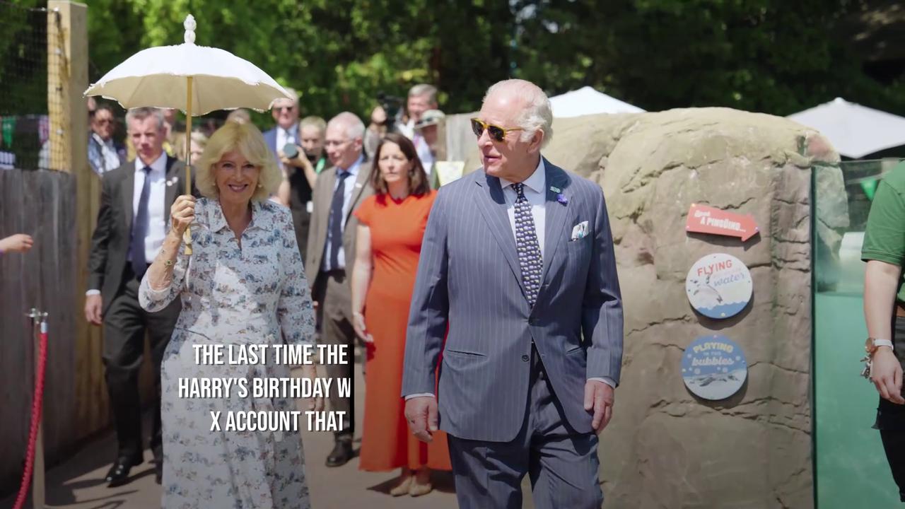 Video thumbnail for Meghan, Duchess of Sussex celebrates Prince Harry's 42nd birthday.